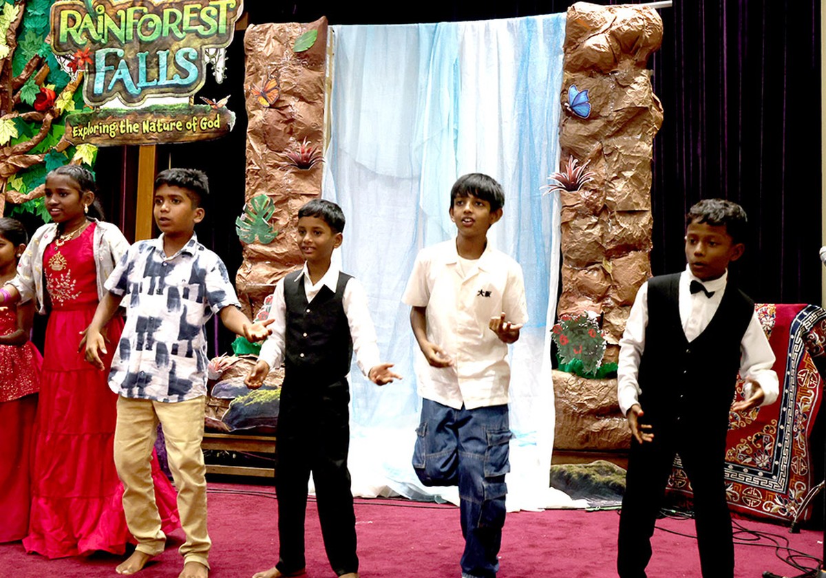 Children at Vacation Bible School 2026